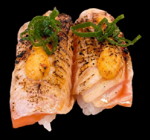 Nigiri Łosoś Opalany